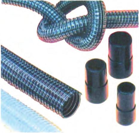 PVC HOSES // TUBI IN PVC TUBO PVC FLEX SUPERELASTIC FLEX SUPERELASTIC PVC HOSE Flessibile estremamente versatile, robusto e leggero, ideale per estrazione fumi e polveri.