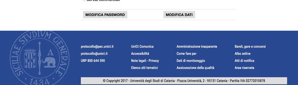 Le tue prenotazioni Accedendo a questa voce di menù, viene visualizzato un riepilogo degli eventi a cui la scuola si è prenotata (Le prenotazione vengono effettuate dall area Calendario Opendays,