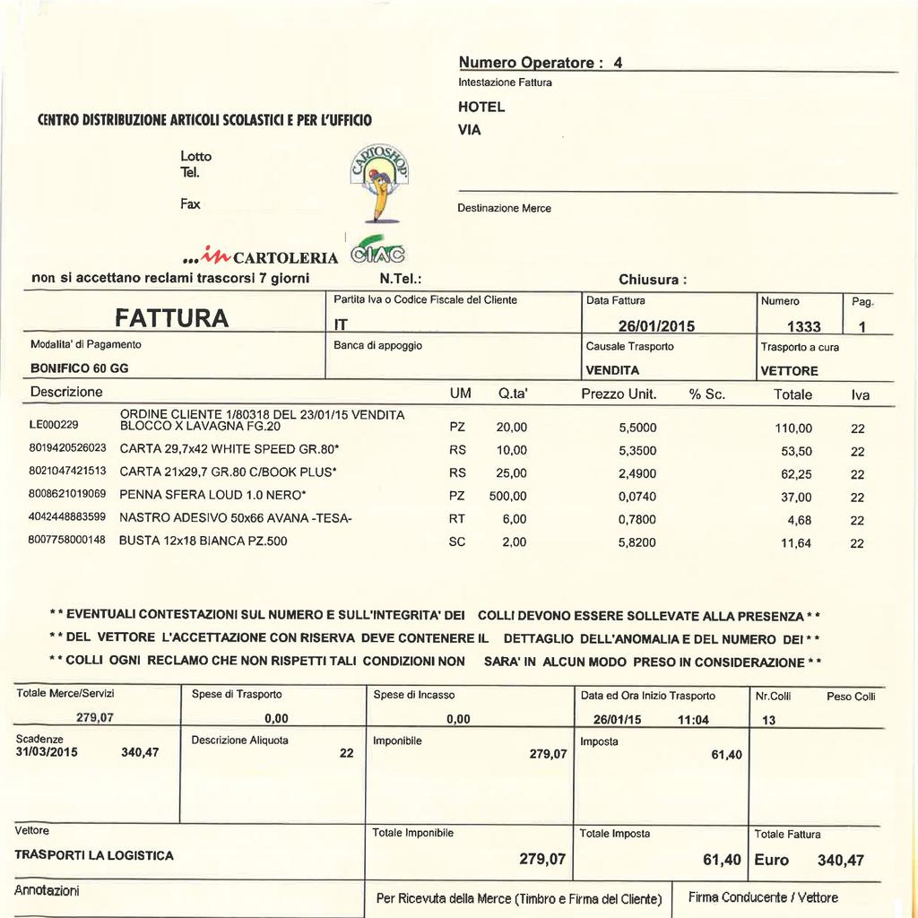 Formato digitale del documento