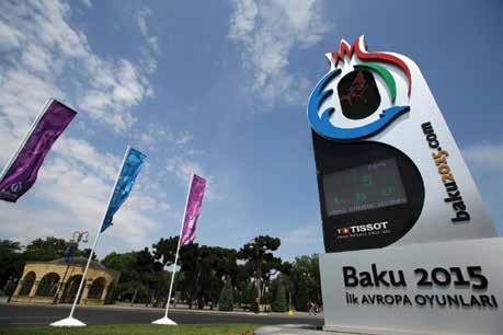n GIOCHI EUROPEI 2015 Per la prima edizione dei Giochi Europei la capitale dell Azerbaigian ha investito in infrastrutture e tecnologia.