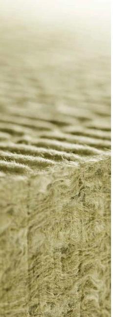 Le caratteristiche della lana di roccia ROCKWOOL Caratteristica Isolamento termico invernale Isolamento termico estivo Isolamento acustico Struttura a celle aperte Fonoassorbente Comportamento