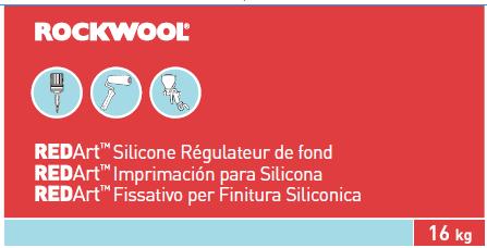 REDArt Fissativo per Finitura Siliconica Fissativo per massimizzare l aderenza dello strato di finitura siliconica. Prodotto pronto all uso.