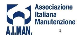 Manutenzione 4.0 OSSERVATORIO ITALIANO MANUTENZIONE 4.0 www.aiman.