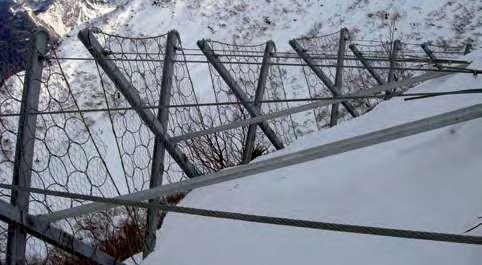 che sostengono una pannello: quando il pannello è composto da montanti che supportano traverse orizzontali, l elemento è un ponte da neve.