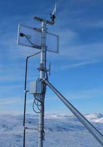 distacco delle valanghe Col du Lautaret (FRANCIA) Stazione meteorologica autonoma adatta all ambiente montano con componenti idonei al tipo ed al numero di dati meteorologici da controllareare.