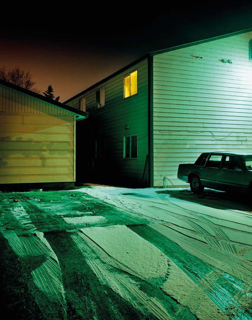 21 Todd Hido (Kent, USA 1968) #7373 2008 cm 61 x 50,7 Stampa ai pigmenti di colore su carta cotone Hahnemuhle. Tiratura: 18 esemplari numerati + 7 AP complessivi, in tre formati.