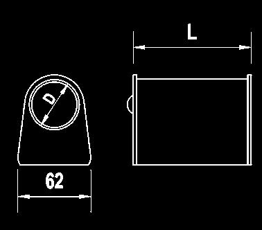 Spessore del tubo 2 mm 2 mm 2 mm für