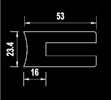 4435 Lega Spessore in gomma Art. 05-110.6 05-110.8 Spessore 6 mm 8 mm Art.