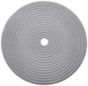 Tappetino per vasca, grigio chiaro. 33x84 cm 603.033.