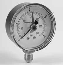 manometri per termoidraulica Pressure gauges for thermo-hydraulic applications manometri per termoidraulica Pressure gauges for