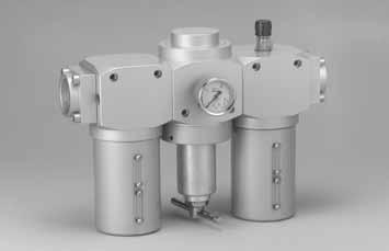 FILTRO RIDUTTORE LUBRIFICATORE 1/4 GAS FILTER REGULATOR, LUBRICATOR 1/4 BSP Materiale: zama - ottone acciaio inossidabile