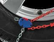 per vetture con poco spazio libero nel passaruota Tensionamento manuale la catena viene ritensionata manualmente Innovativo profilo ondulato