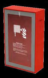 serie AIRONE Cassette in acciaio verniciato rosso RAL 3000, grigio o INOX AISI 304.