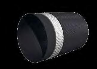 TUBAZIONI GRANDI DIAMETRI Lunghezze disponibili fino a 201 metri lineari FLYTEX XXL FLYTEX SUPER è la tubazione flessibile in mescola di gomma indicata per mandata di fluidi per usi generici quali