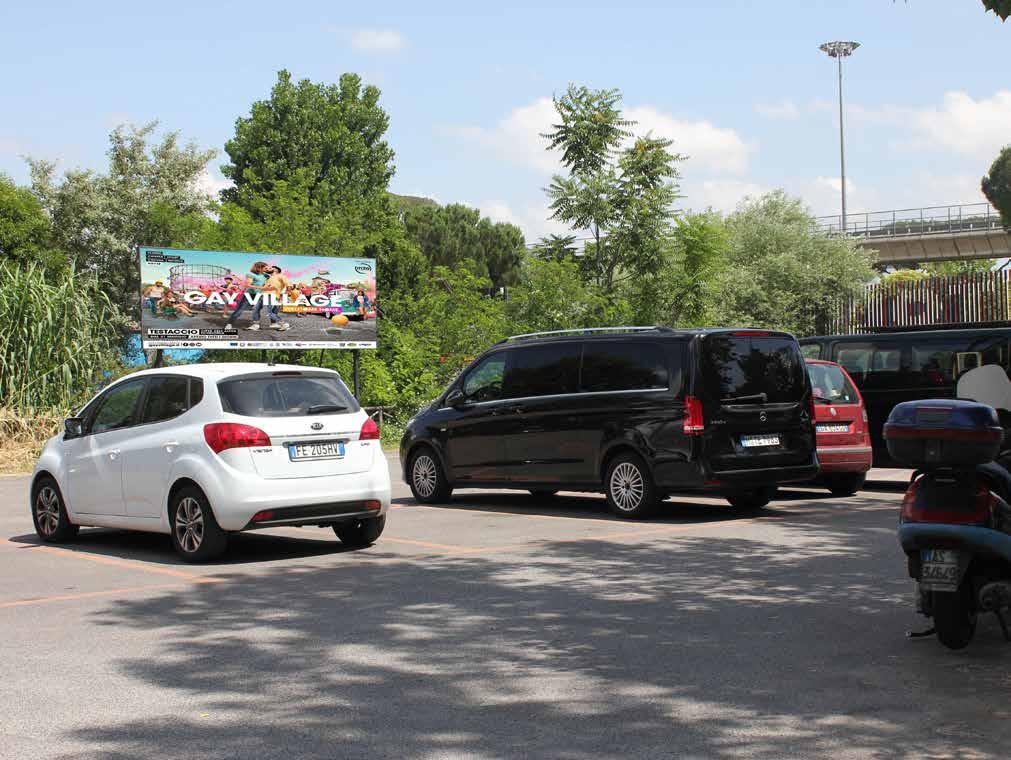 MAXI FORMATI Parcheggio Unione Rugby 14 DIMENSIONI: 6x2 mt o 2 impianti 3x2 mt affiancati