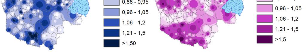 Popolazione 0-74 anni Tutte le età Maschi Femmine Maschi Femmine Italia (2013) 3,1 2,9 3,3 1,8 1,7 2,0 20 20 21 21 21 21 Lombardia (2013) 2,7 2,2 3,2 1,5 1,2 1,9 19 18 21 20 19 21 ATS Brescia