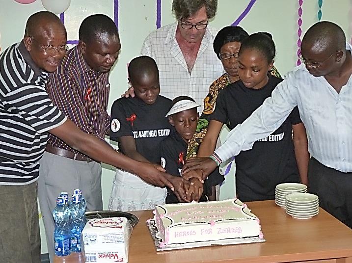 del Dala Kiye, le ragazze della scuola St. Antony Kiranda e alcuni bambini sieropositivi della comunità.