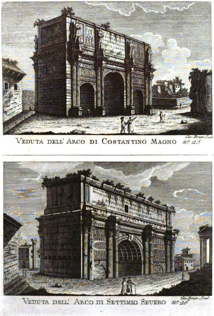 Veduta dell' Arco di Costantino Magno x*a^