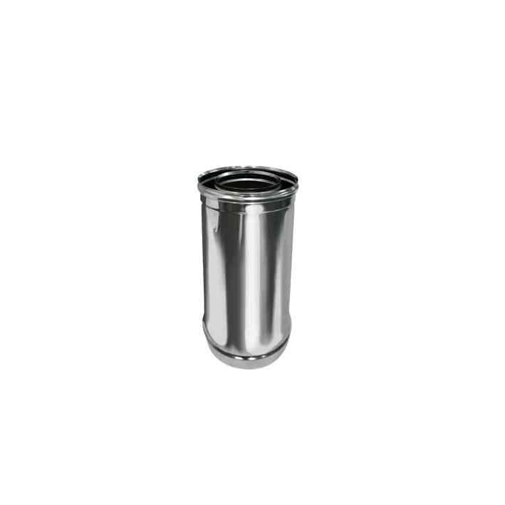 475000100080 Length 1 m concentric in stainless steel Elemento lineare da 1 m coassiale inox inox H 955 940 940 940 940 A 40 54 54 54 54 475000050080 Length 0,5 m concentric in stainless steel