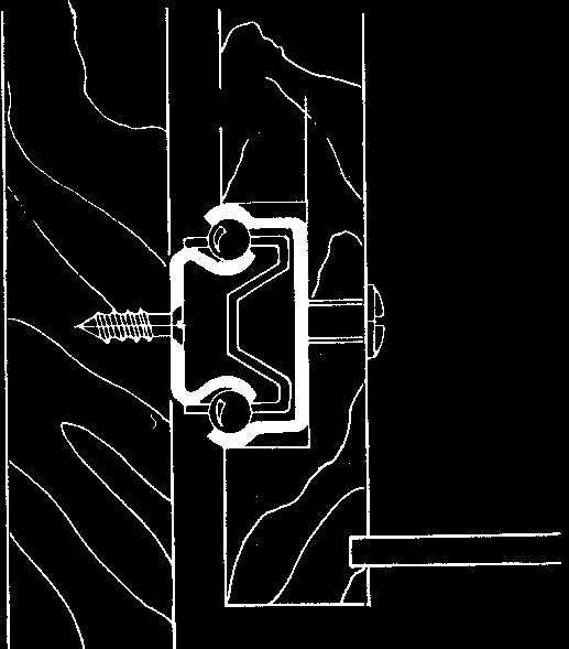 Guide in acciaio per cassetti MICROGUIDA ELETTROZINCATA IN