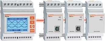 IEC/EN 61850 1 0,140 EXM10 20 Interfaccia RS485 isolata e 1 0,140 2 uscite a relè 5A 250VAC Altre funzionalità.