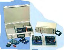 ELETTRICITA DI BASE A1105 TRAINER ELETTRICITA DI BASE (con esperimenti monofase) Il trainer comprende collezione di moduli che consentono di studiare le principali applicazioni nel campo elettrico.
