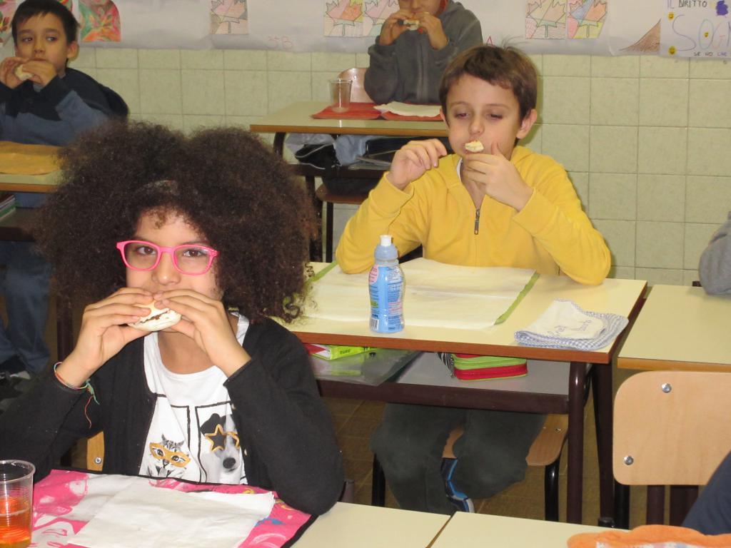 «È stata una merenda diversa: ce la siamo comperata,