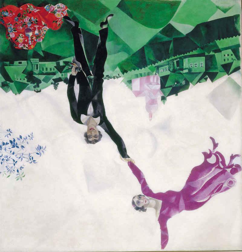 La Passeggiata di Marc Chagall L amore supera la forza di gravità