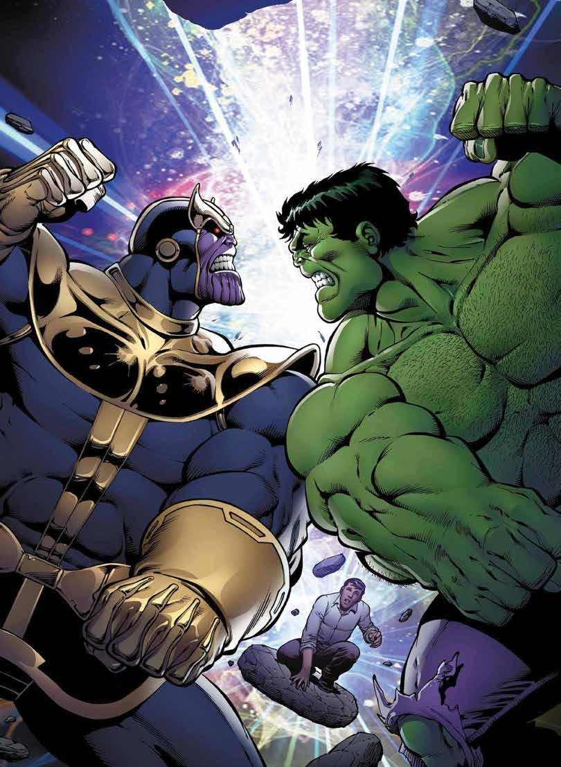 THANOS CONTRO HULK Anteprima» Panini Comics MARVEL OGN SOLO PER FUMETTERIE Autori: Jim Starlin, Mark Sumerak, Frank D Armata, Andy Smith, AA.VV. Aprile 18,3x27,7, C., 96 pp., col.