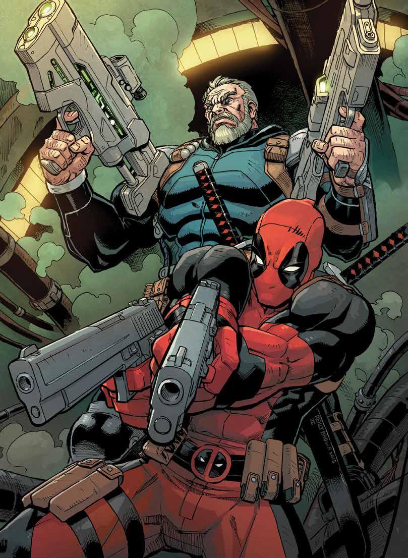 DEADPOOL & CABLE: FRAZIONE DI SECONDO DELUXE Deadpool e Cable sono i protagonisti del nuovo film di Deadpool e di un avventura ai confini del tempo!