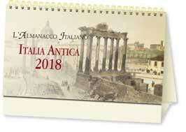 Tabella anno 2019 in ultima pagina CB-62 Mappe Antiche Calendario tavolo