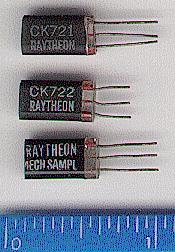 CK722, il 1 transistor AT&T