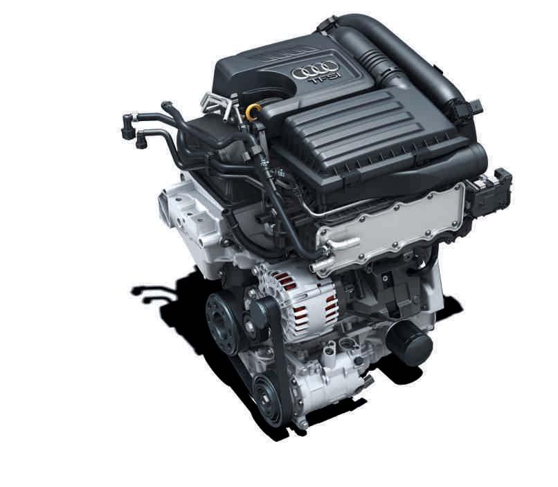 Motori 1.4 TFSI 2.0 TDI TFSI TDI I motori TFSI Audi: straordinaria efficienza a fronte di un miglioramento delle prestazioni e un dinamismo invariato. Ad esempio il nuovo motore 1.