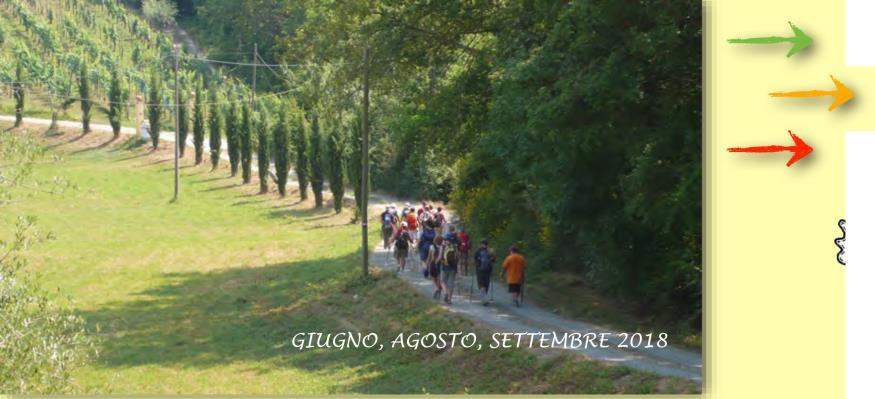 Benevento - Fondi (LT)dal 4 al 15 settembre, Km 185 RIVOLGERSI A: 4.Luciano Pisoni, luciano_pisoni@virgilio.