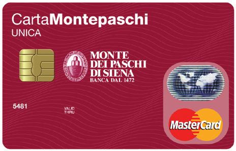 L emissione delle carte è soggetta ad approvazione da parte dell Emittente. Fogli informativi in filiale e sul sito www.mps.