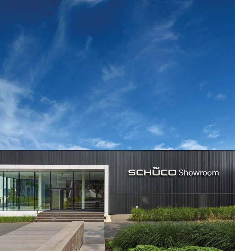 SCHUCO Con la sua rete mondiale di partner, architetti, progettisti e investitori, Schüco realizza involucri edilizi sostenibili che mettono in primo piano e sullo stesso livello l uomo con le sue