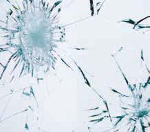 Anche il vetro stratificato di sicurezza (VSG) protegge dalle ferite.