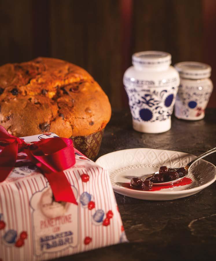 I DEDICATI I DEDICATI PANETTONE AMARENA FABBRI INCARTATO A