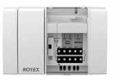 Distribuzione del calore Sistemi di riscaldamento a pavimento ROTEX Monopex e Systema 70 Articolo Modulo alimentatore RoCon UFH Modulo