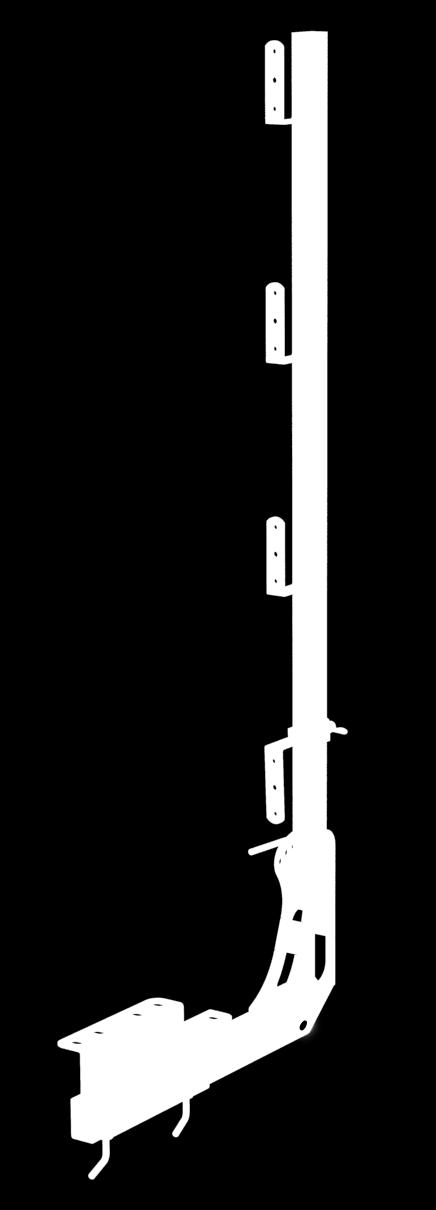 SISTEMA PROTEZIONE MARGINE - CLASSE A e B FT12 Art. 50880 - Piastra di supporto Art. 50150 - Montante Art.