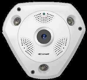 Sistema IP-EASY IPFE071A TELECAMERE FISH-EYE PER SISTEMA IP-EASY Sensore telecamera: 1/3 CMOS Sensibilità (lux): 0.