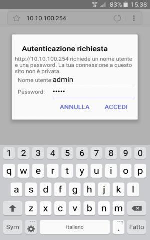 Portarsi davanti all'inverter e verificare, facendo una ricerca della rete wi fi tramite smartphone o PC, che il segnale della rete wi fi domestica arrivi fino al luogo in cui è installato l'inverter.