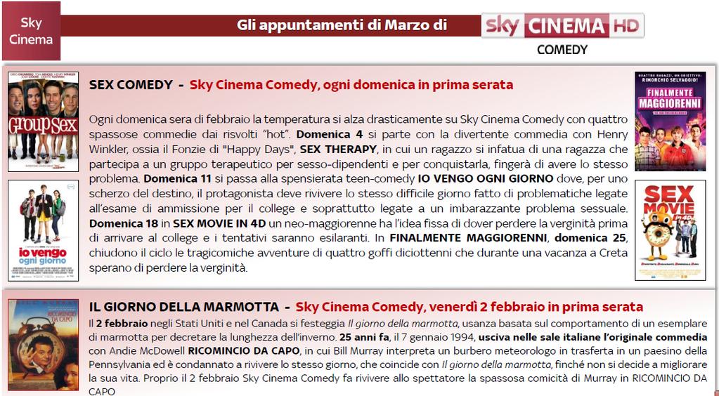 Convenzione Sky dipendenti CREDEM fino al