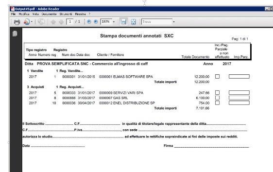 3. Dalla voce di menu "15 Gestione Semplificata Per Cassa 07 Generazione Rettifiche SXC" è possibile