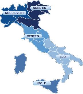 Trentino, Alto Adige ed Emilia Romagna; il Centro