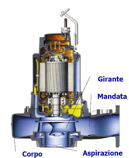 POMPE CENTRIFUGHE Asse