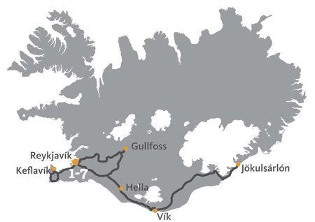 ITINERARIO DI VIAGGIO 1 giorno: Arrivo Pernottamento a Reykjavik. (Transfer non incluso). 2 giorno: Tour di Reykjavík Scoprite Reykjavík, la capitale più a nord del mondo.