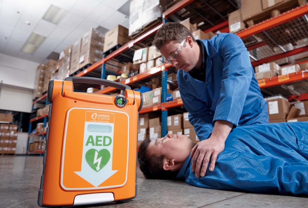 La crisi da arresto cardiaco improvviso (SCA) Consentire alle persone di diventare parte della catena del soccorso grazie ai defibrillatori DAE Powerheart.