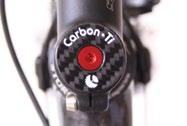 X-Cap Carbon e X-Cap Titanium sono gli esclusivi tappi per serie di sterzo proposti da Carbon-Ti per impreziosire il cockpit della mtb o road bike.