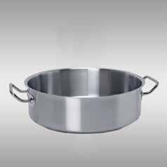 10,00 Casseruola bassa Inox